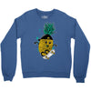 pineapple skateboarding Crewneck Sweatshirt