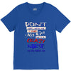 she is a crazy nurse V-Neck Tee