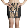 saw dust is man glitter Mini Skirts