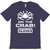 v t shirt inspired by deadliest catch   on the crab. T-Shirt