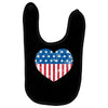 usa flag Baby Bibs