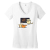 not paying attention Women's V-Neck T-Shirt