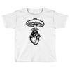 heart and nuclear explosion Toddler T-shirt