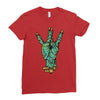 west side Ladies Fitted T-Shirt