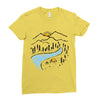 quiet place Ladies Fitted T-Shirt