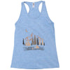 night in the forest Racerback Tank