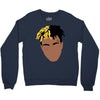 abstract design of xxxtentacion Crewneck Sweatshirt