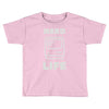 nerd life is the best life Toddler T-shirt
