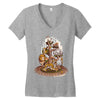 cat&rsquo;s menagerie Women's V-Neck T-Shirt