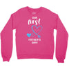 Our First Father's Day! Baby Boy Crewneck Sweatshirt