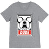 dude V-Neck Tee