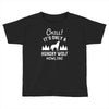 chill hungry wolf Toddler T-shirt