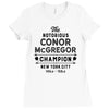 The Notorious Ladies Fitted T-Shirt