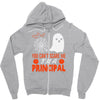 you cant scare principal Zipper Hoodie