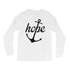 hope anchor religious Long Sleeve Shirts