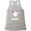 i,m just here for the boos! Racerback Tank