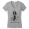 shakespeare in the park Women's V-Neck T-Shirt