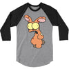 zombie bunny 3/4 Sleeve Shirt