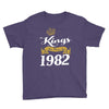 kings are born in 1982 Youth Tee