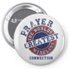 Prayer The Worlds Greatest Wireless Connection Pin-back button