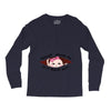 March Peeking Out Asian Baby Girl Long Sleeve Shirts