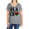 black love Ladies Curvy T-Shirt