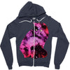 celestial cat Zipper Hoodie