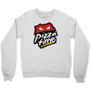 pizza time Crewneck Sweatshirt