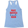 make america kind again Racerback Tank