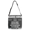 Aquarius Woman Adjustable Strap Totes