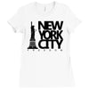 new york freedom Ladies Fitted T-Shirt