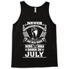 Never Underestimate Old Man Who Was Born July Tank Top