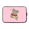 Pusheen the Cat Muscular with Donut Laptop sleeve