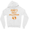 bump's first halloween Zipper Hoodie