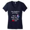 Our Family is Growing Women's V-Neck T-Shirt