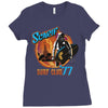 scarif surf club Ladies Fitted T-Shirt