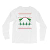 ugly dinosaur christmas Long Sleeve Shirts