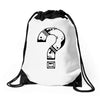 question mark Drawstring Bags