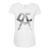 canelo eroded Maternity Scoop Neck T-shirt