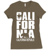 california republic (2) Ladies Fitted T-Shirt