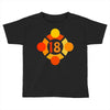 orange 18 Toddler T-shirt