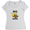 Bee Kind Women's Triblend Scoop T-shirt