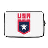 land of the free Laptop sleeve