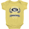 vintage quality without compromise 1963 aged to perfection Baby Bodysuit