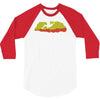 climbing rocks wall climb indoor outdoor 3/4 Sleeve Shirt