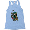minion boba fett Racerback Tank