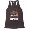 Halloween Kings Are Born In April Racerback Tank