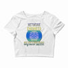 network engineer just like a re   men's Crop Top