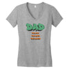 dad the man the myth the legend Women's V-Neck T-Shirt
