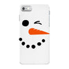 snowman face iPhone 7 Case